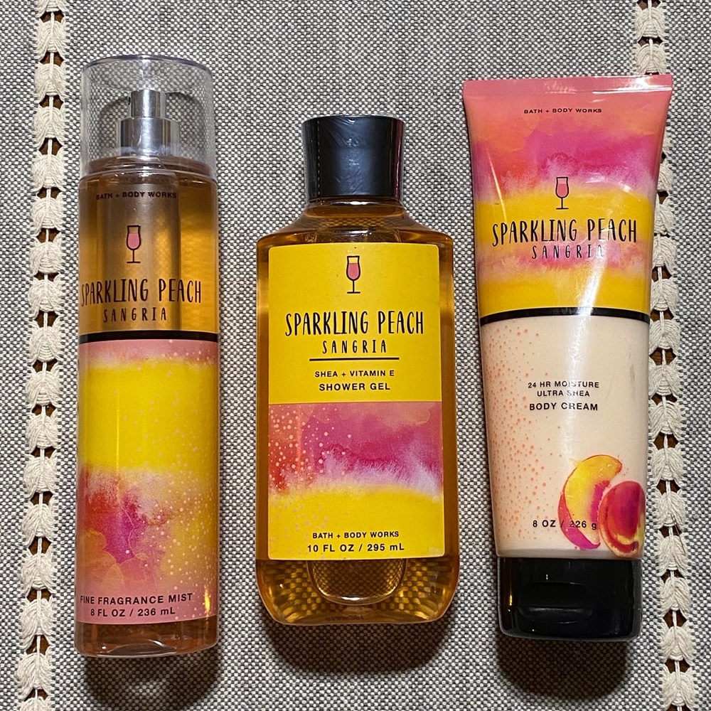 Sparkling Peach Sangria Set NEW